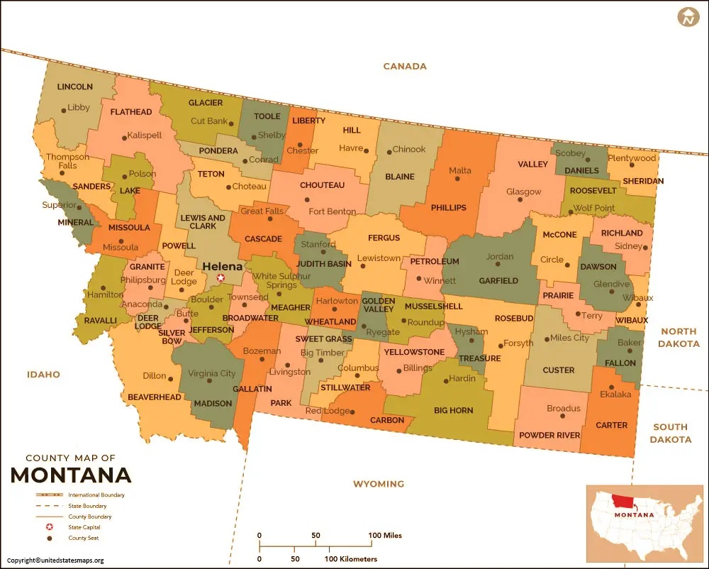 Montana County Seat Challenge